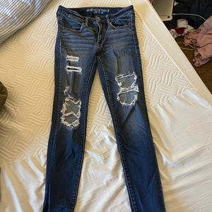 American Eagle skinny super stretch jeggings